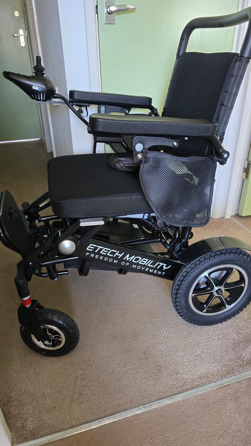 Customer photo review of Automatic Folding Electric Wheelchair | Remote Control | Freedom Pro AF