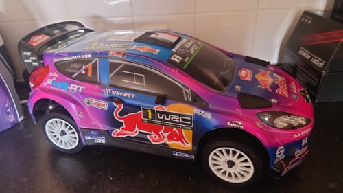 Customer photo review of 1/10 Metal Brushless RTR 4WD RC Rally Car,XTS-F10