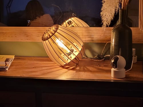Customer photo review of Atome | Lampe à poser