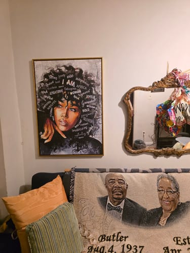 Customer photo review of SOULFUL WOMAN CANVAS