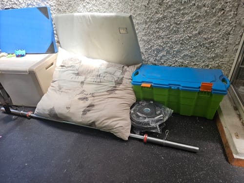 Customer photo review of Disco de 3 Agarres IRONSIDE (2.5 a 20 kg)