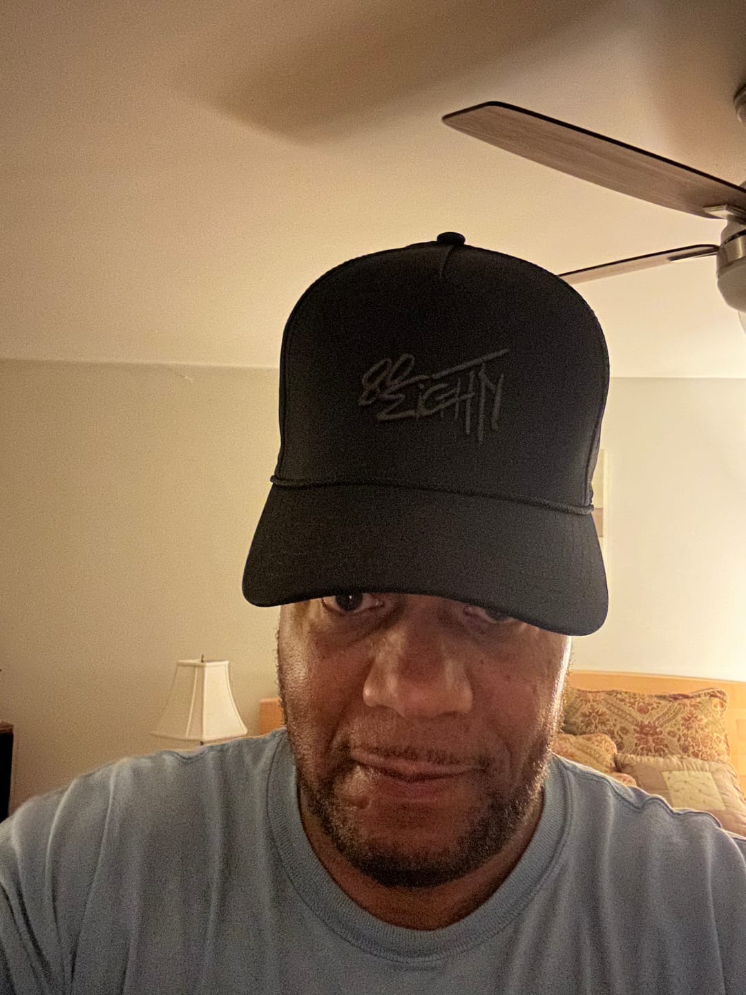 Customer photo review of 80Eighty® Triple Black Hat