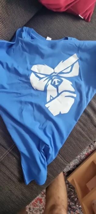 Customer photo review of Gymfit Gorilla T-shirt