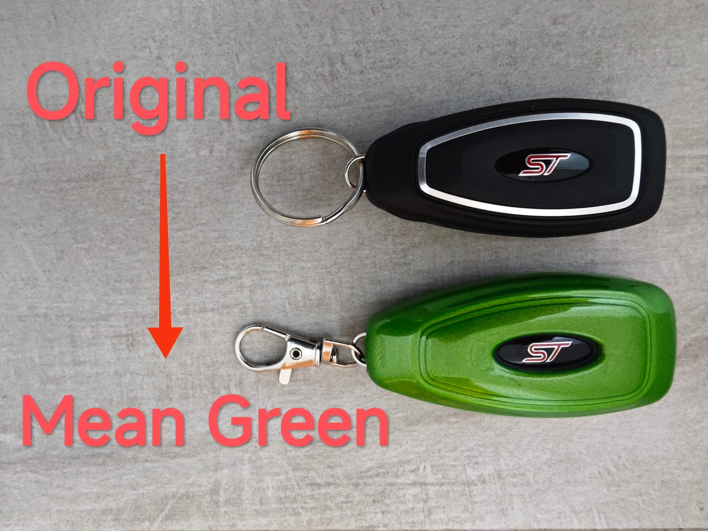Customer photo review of Ford 'Keyless Start' Key Cover