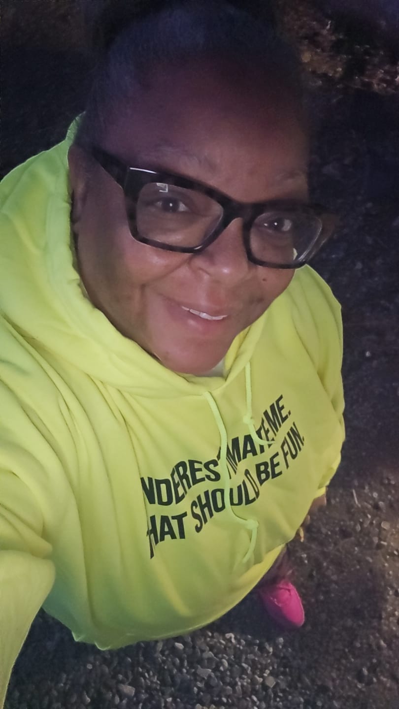 Customer photo review of Underestimate Me. That Should Be Fun Unisex Hoodie