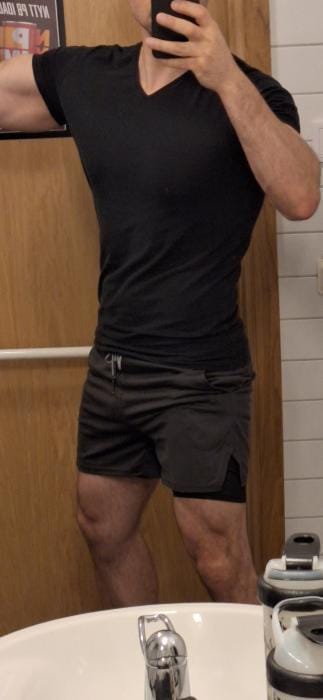 Customer photo review of Gymfit Original Shorts