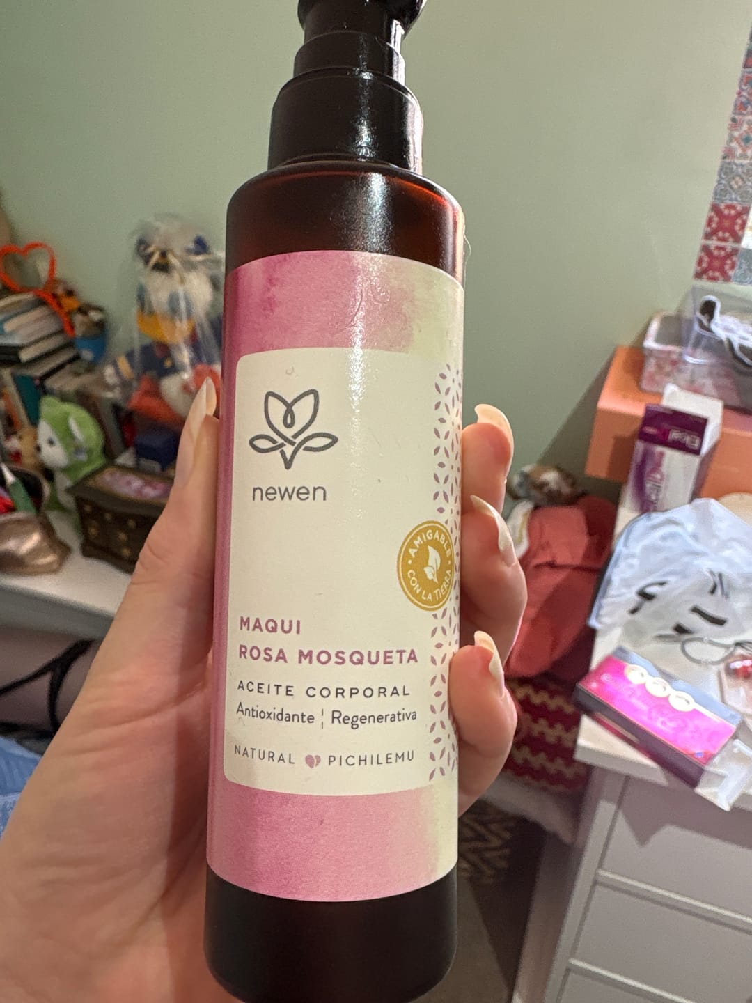 Customer photo review of Aceite Antiestrías Regenerador Rosa Mosqueta