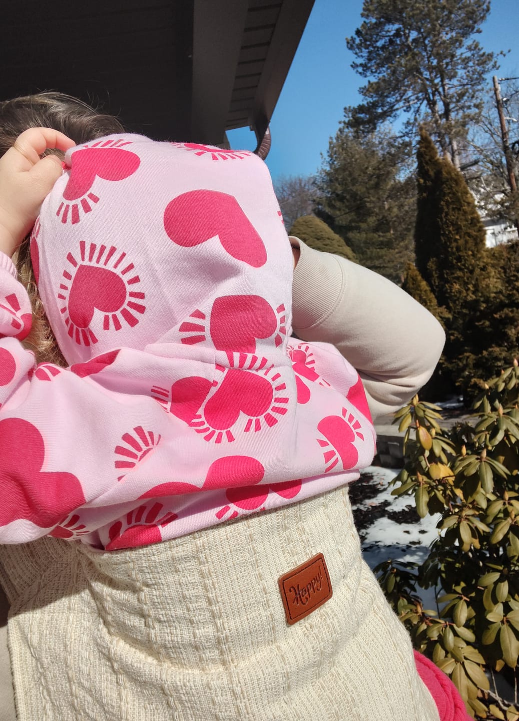 Customer photo review of Happy Toddler Carrier