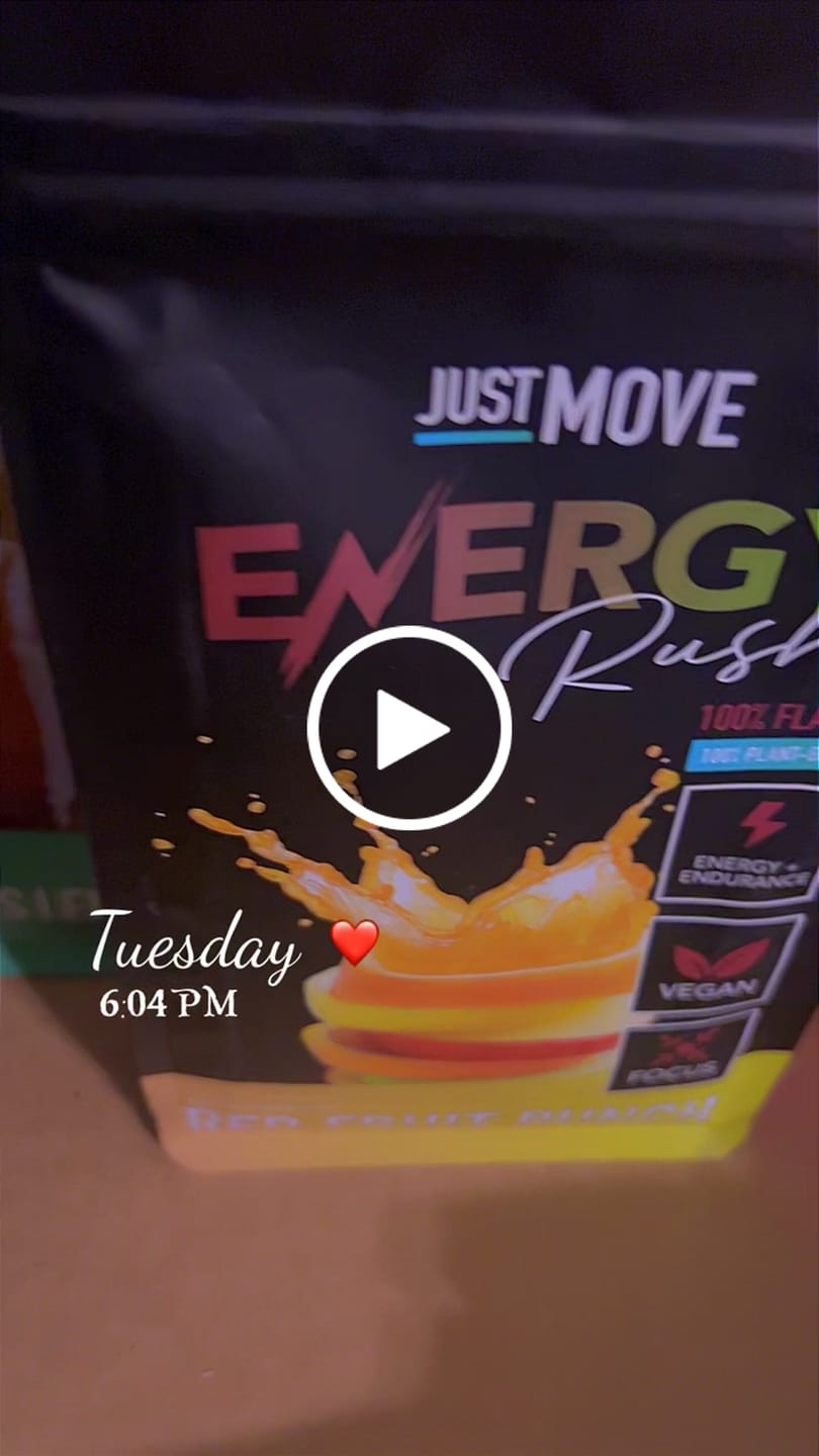 Customer video review of Fruit Punch Energy Rush -Pre Workout