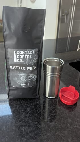 Customer photo review of Battle Prep Coffee