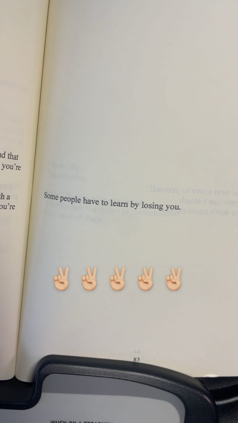 Customer photo review of The Tears That Taught Me