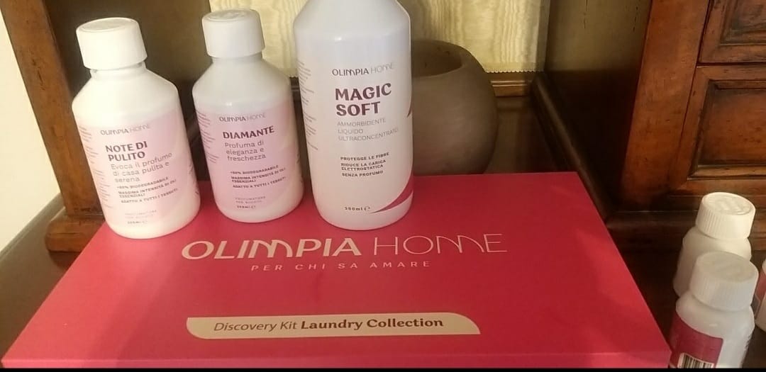 Customer photo review of Discovery Kit Laundry Collection – 14 Fragranze + Magic Wash & Soft