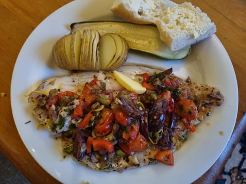 Customer photo review of 5KG Snapper Fillets (Skinned and Boned) Frozen