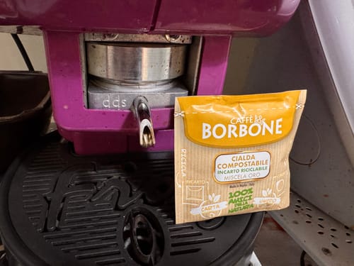 Customer photo review of Porta Cialda Alluminio Completo - Originale Didiesse Frog