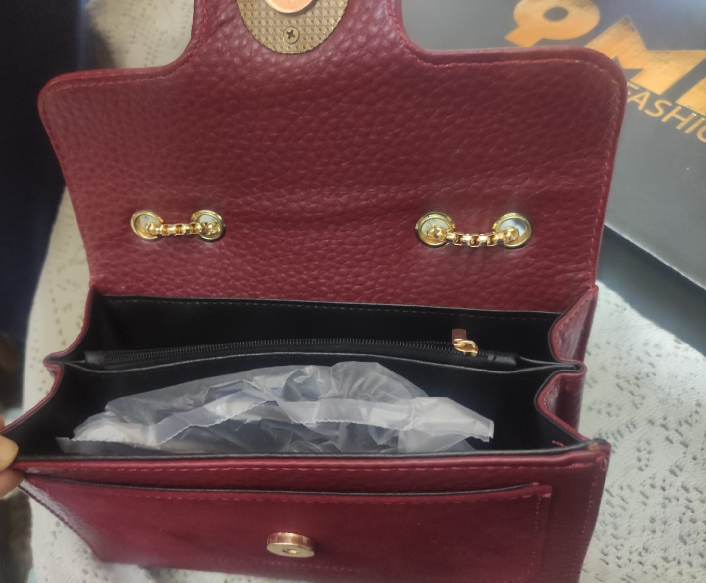 Customer photo review of #1 Burgundy