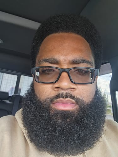 Customer photo review of Beard Care Kit