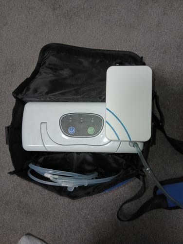 Customer photo review of VARON VL-2 - Concentrador de Oxigênio Portátil 3L/min Apenas 1,5kg