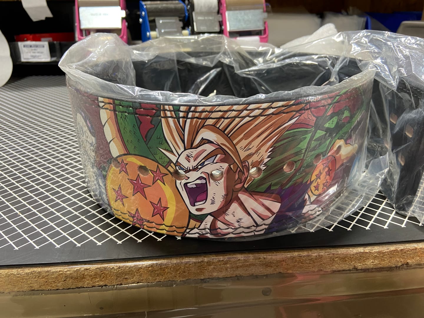 Customer photo review of Dragon Warrior Lever Belt