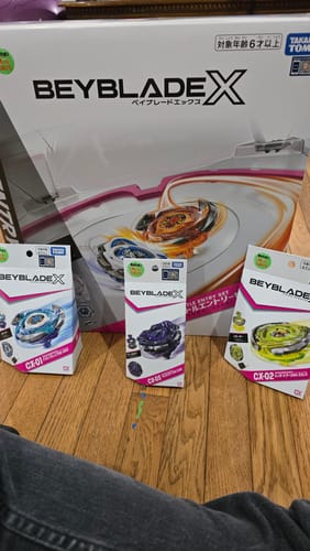 Customer photo review of [Pre-order] Takara Tomy Beyblade X CX-04 Battle Entry Set