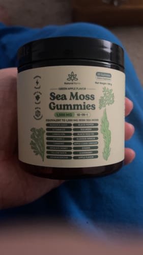 Customer photo review of Sea Moss 16-In-1 Gummies