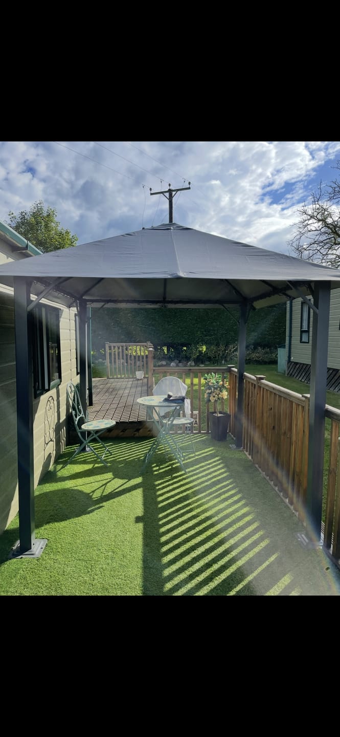 Customer photo review of Highfield Gazebo Canopy