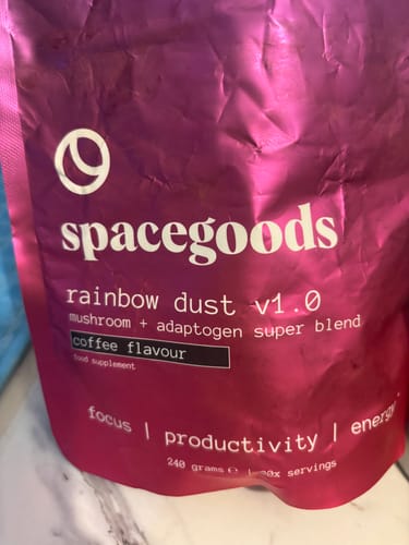 Customer photo review of rainbow dust
