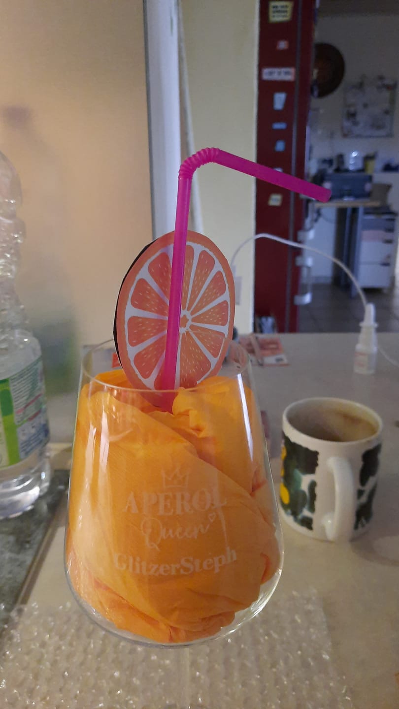 Customer photo review of Spritztour - Personalisiertes Glas für deinen Sommer-Drink
