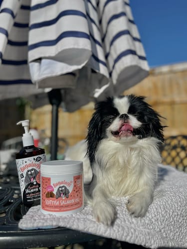 Customer photo review of Scottish Salmon Oil Supplement Chews for Dogs