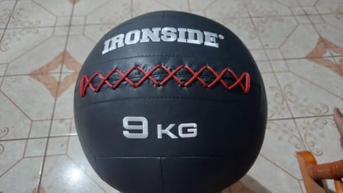 Customer photo review of Balón Medicinal Wall Ball IRONSIDE