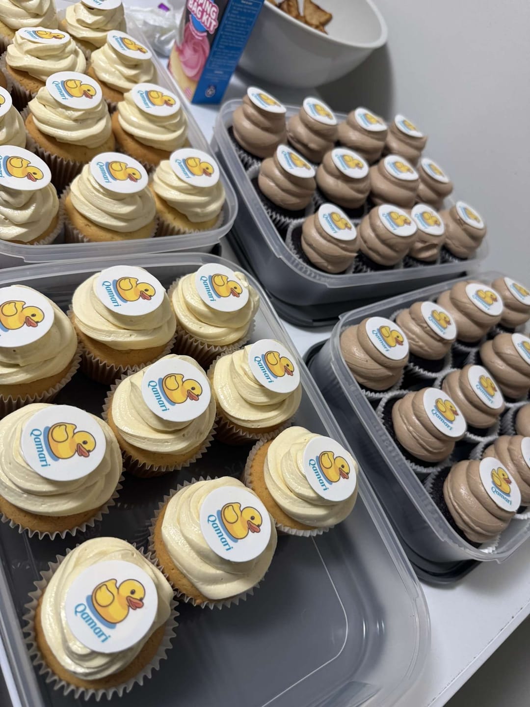 Customer photo review of 30 x 3.8 cm Small Cupcake Custom Edible Icing Images