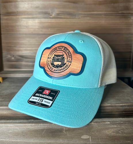 Customer photo review of Thick Leatherette Sheet - Cypress Wood / Black (12"x24")