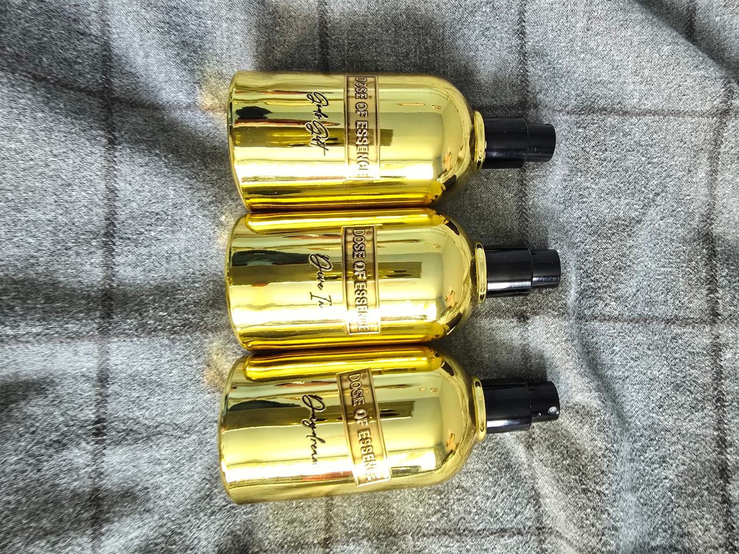 Customer photo review of 3 X 50ml Perfume Set