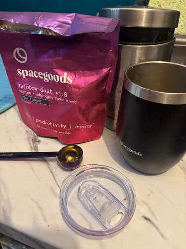 Customer photo review of rainbow dust