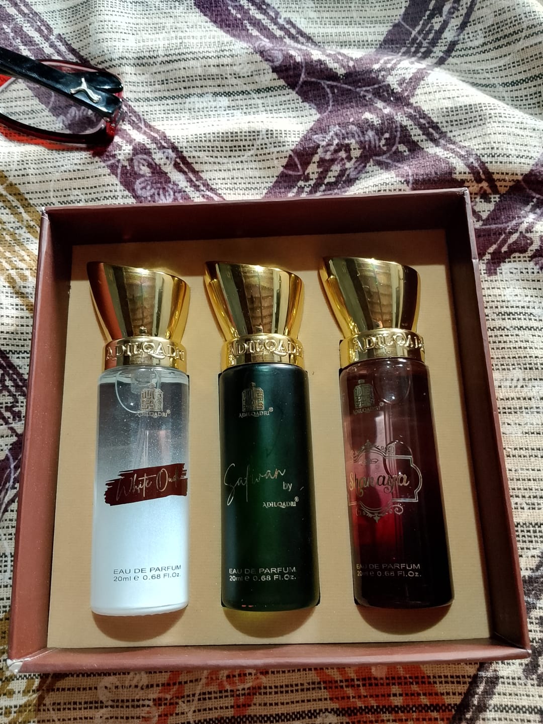 Customer photo review of Captivating Trio 3 Pcs Set Of Premium Perfume Spray