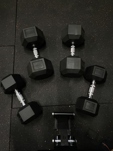 Customer photo review of Mancuerna Hexagonal (2.5 a 50 kg) IRONSIDE