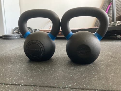Customer photo review of Kettlebell Premium 4 a 36 kg IRONSIDE