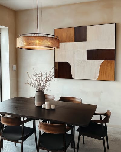 Customer review photo for Contemporary Minimalist Art #MA127