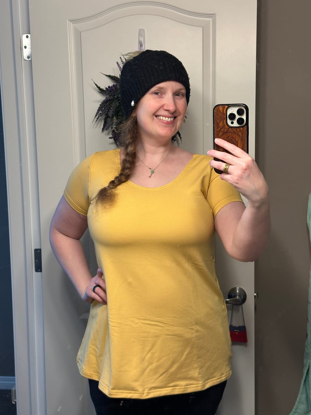 Customer photo review of *Pre-Sale* Scoop Tee