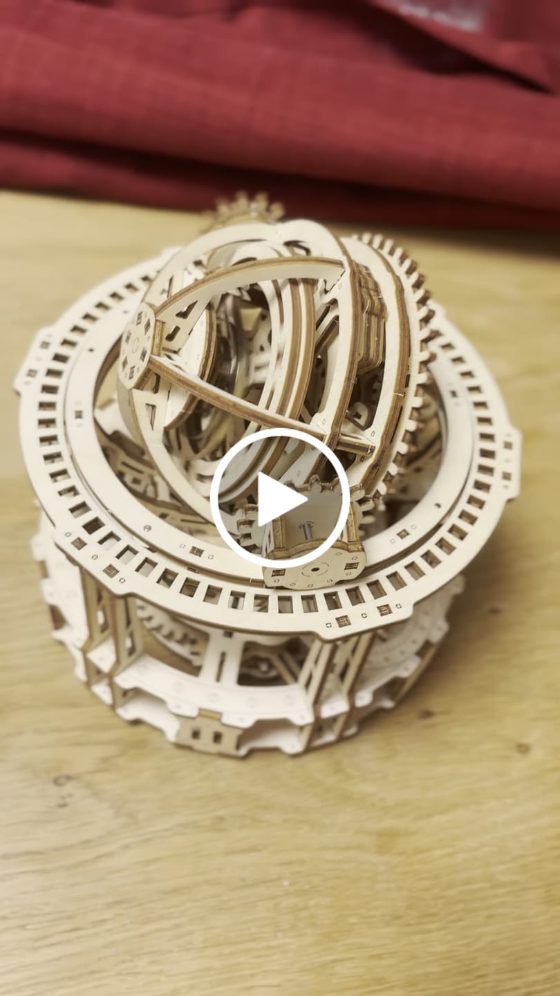 Customer video review of Rokrgeek Tourbillon Timer 3D Wooden Puzzle