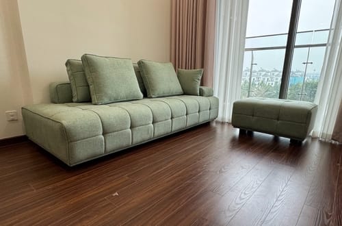Customer photo review of Mẫu sofa chữ L da phong cách Ý HEAVEN
