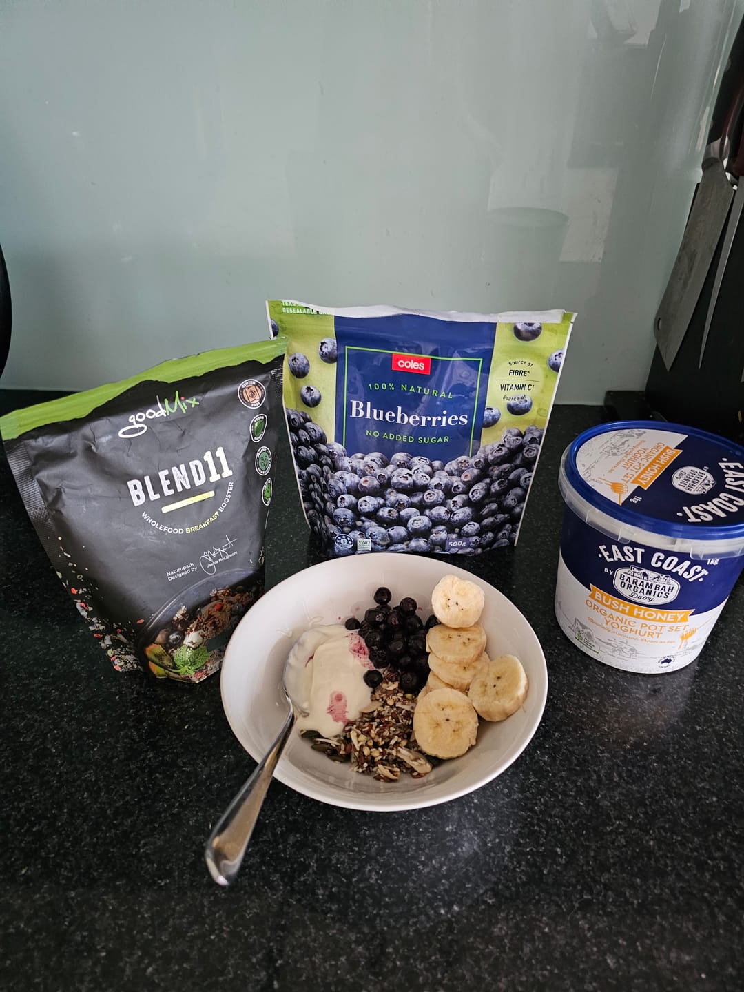 Customer photo review of Blend11: Low FODMAP, low carb, gluten free bircher muesli (Best Poos Ever!)