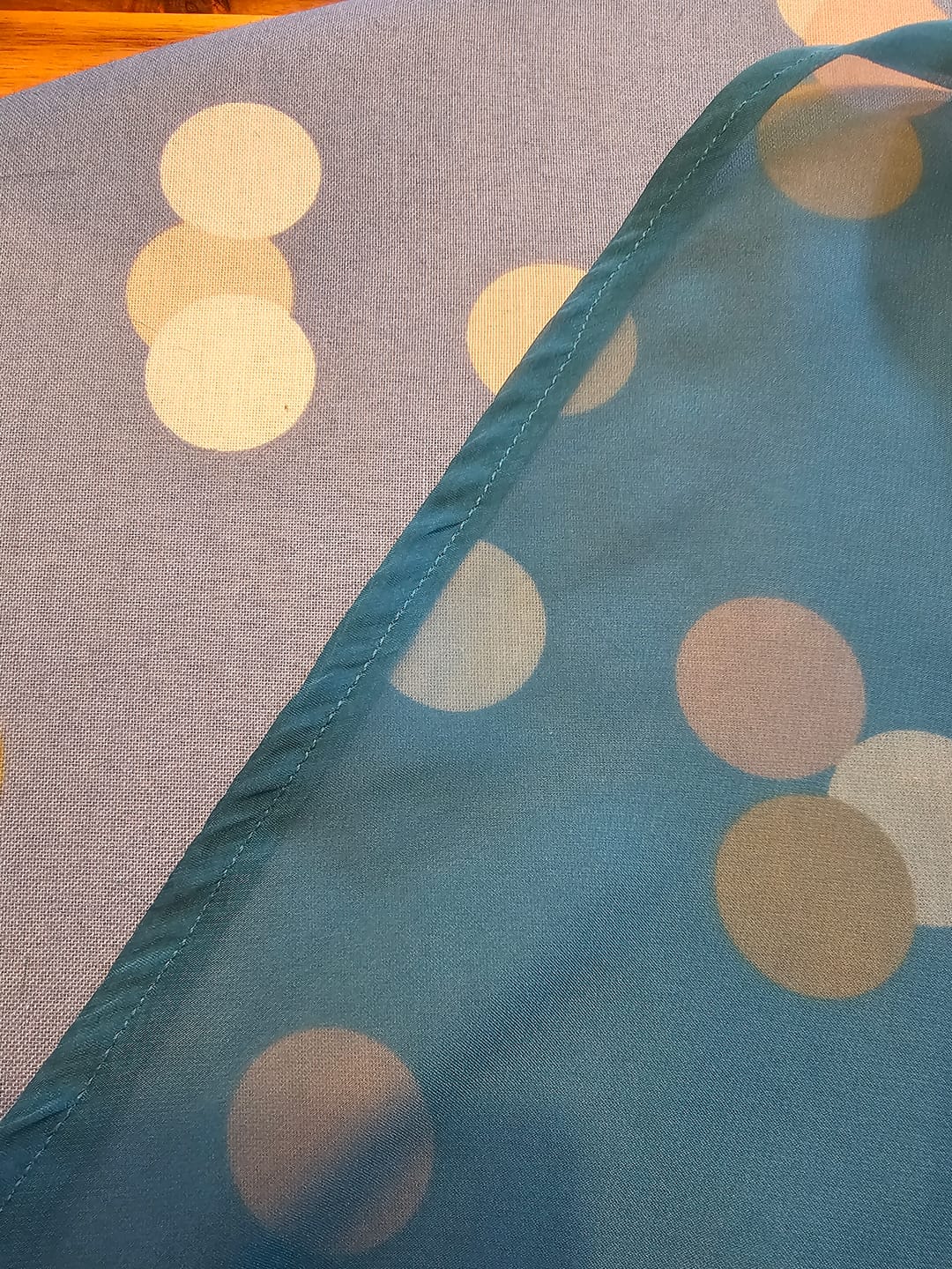 Customer photo review of Plain Chiffon Fabric