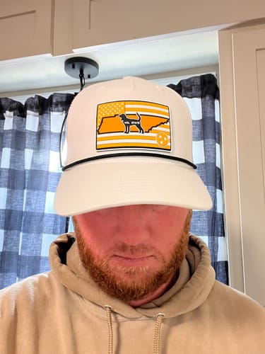 Customer photo review of Richardson 112 Vol State Performance Rope Trucker Hat