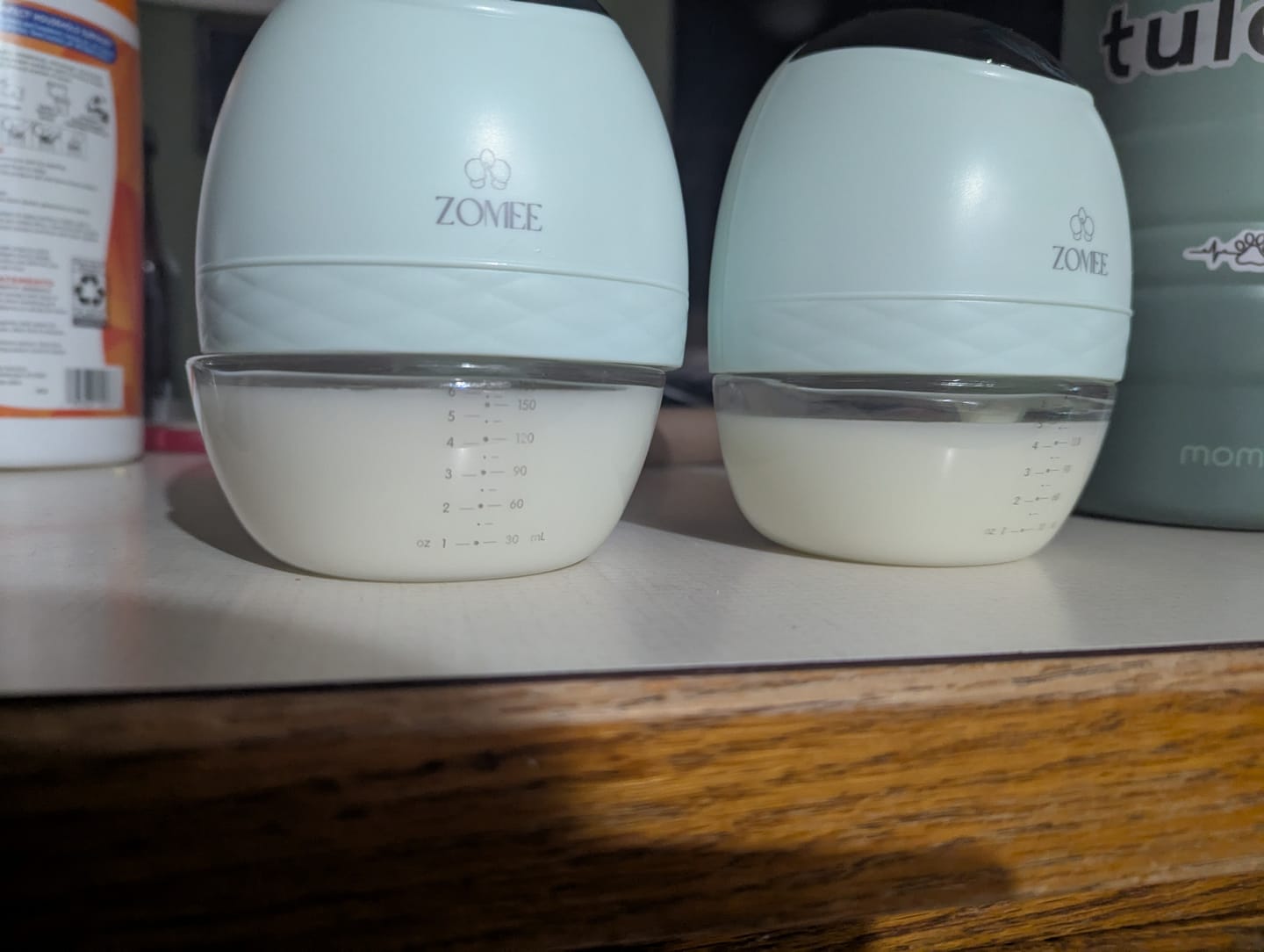 Customer photo review of Zomee Fit Wearable Hands Free Breast Pump