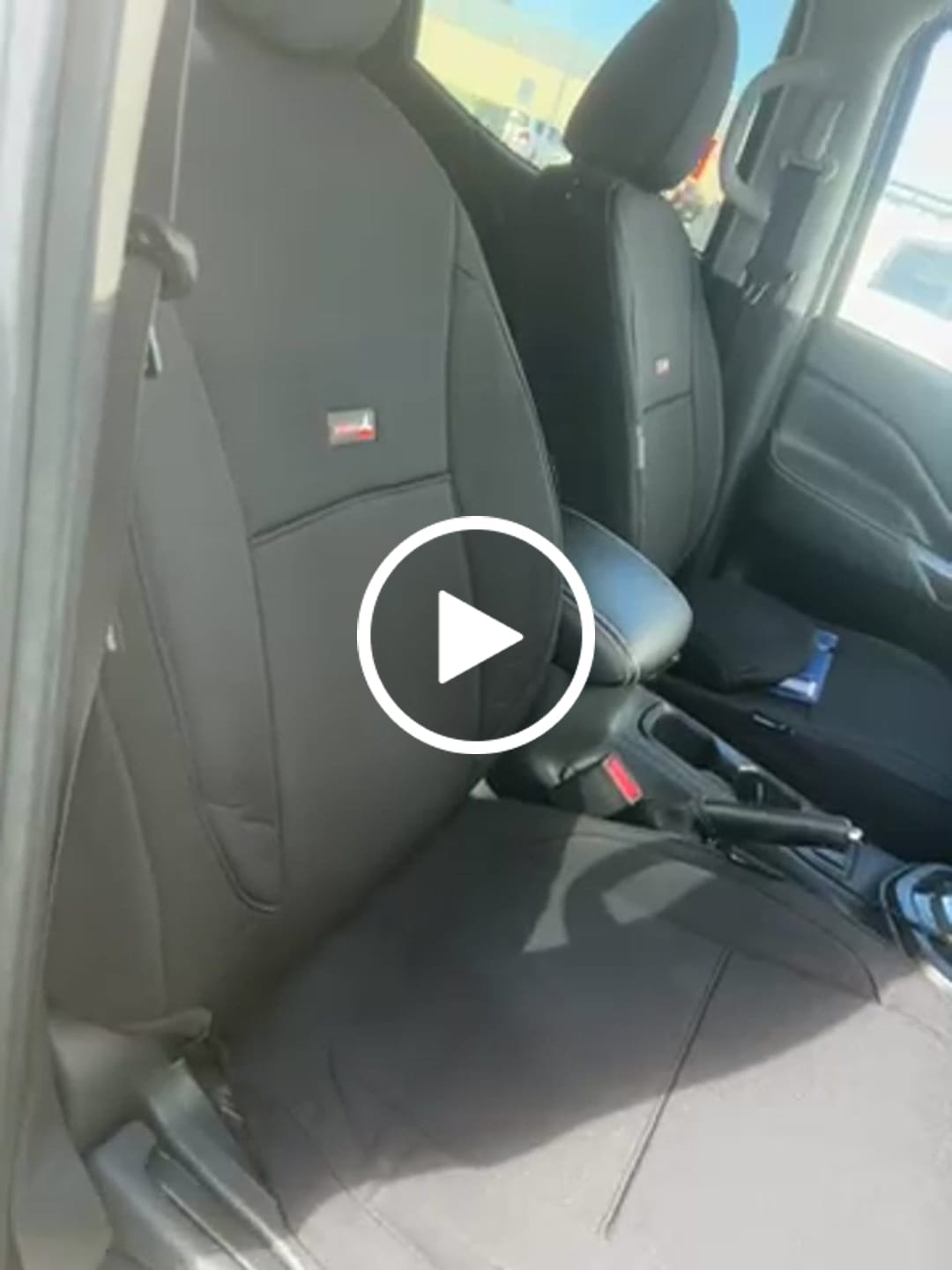 Customer video review of Sharkskin PLUS Seat Covers for Nissan Navara (12/2020-ON)