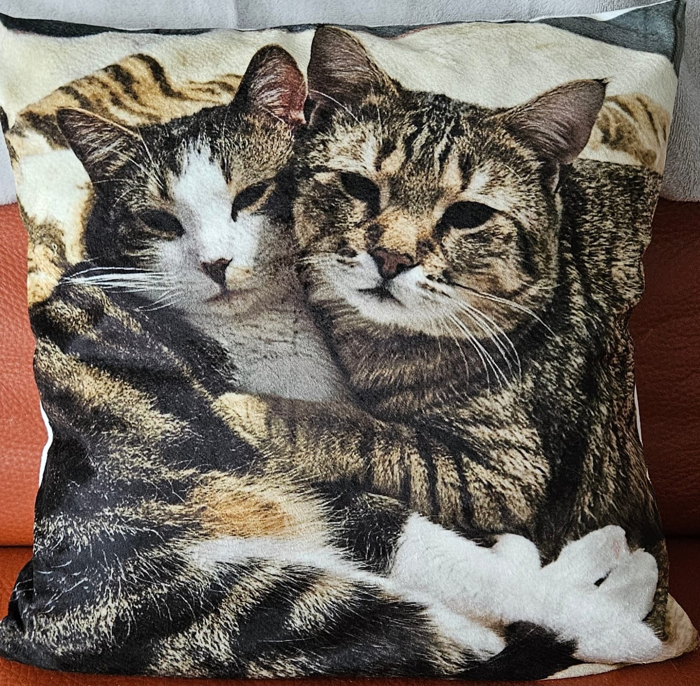 Customer photo review of Fotokissen - Individuelles Kissen