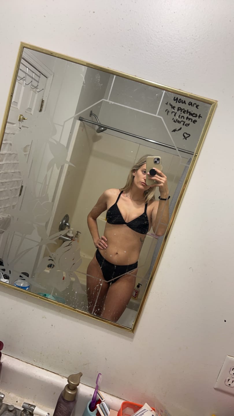 Customer photo review of JESSIE Black Classic Bikini Bottoms