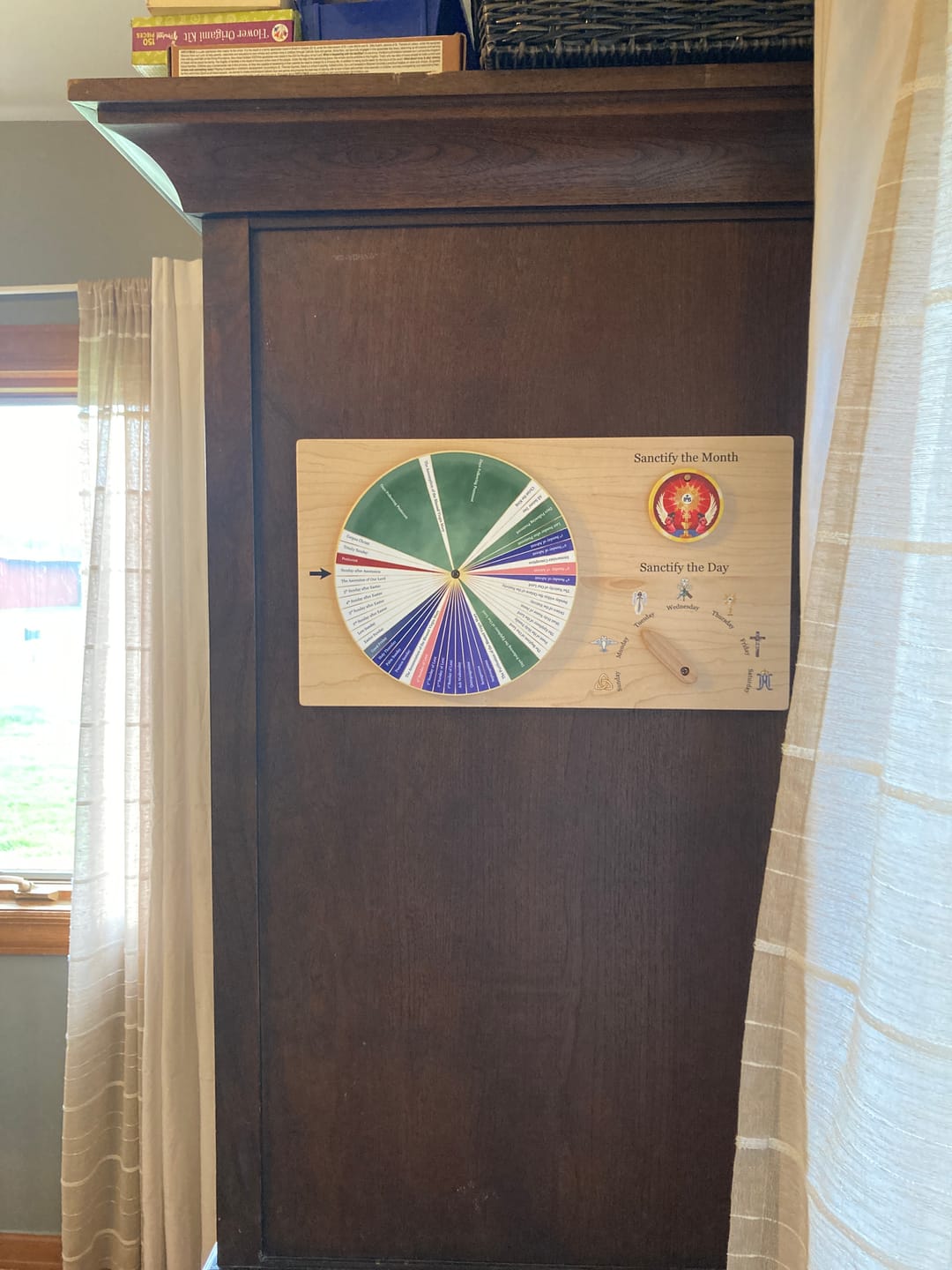 Customer photo review of Liturgical Devotion Calendar