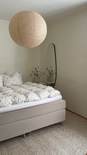 Lina B. review of IKIN Pendant B1 | Natural Mulberry Paper | Round Shape - Multiple Sizes image 1 out of 2