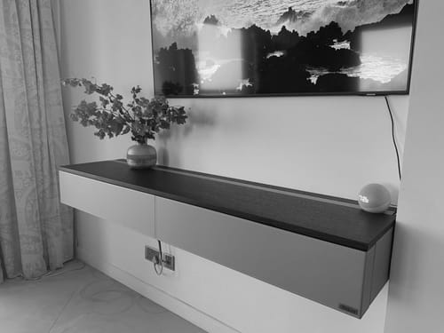 Customer photo review of Suspended / Hanged  Modular Wall Unit / Dresser / TV Unit 160CM MLL-CUS01-M5 Beige